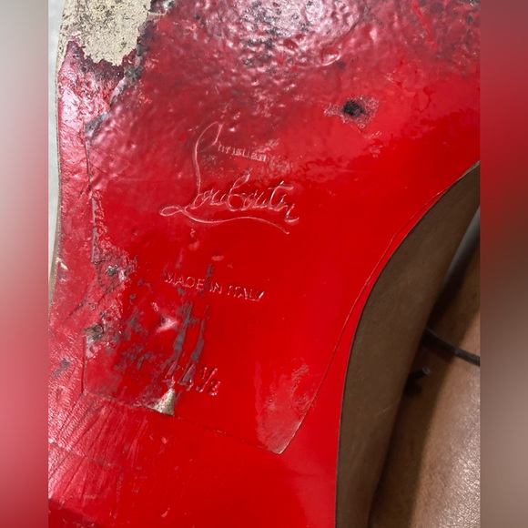 SOLD CHRISTIAN LOUBOUTIN Greggo EU 44 1/2 US 11 Brown Oxford Shoes - Picture 9 of 16